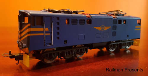 Lima Blue Train Loco - HO Scale