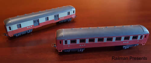 Lima Junior Trans Karoo Coaches - HO Scale (Job Lot)