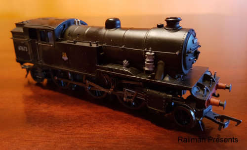 Bachmann 2-6-2 Pannier Tank Loco (Early BR Emblem) Rare!!!!!!!!!!!!