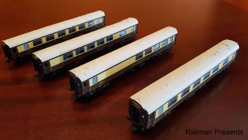Bachmann BR Pullman Coaches - HO/OO Scale - (Job Lot)