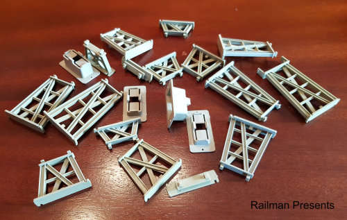 Assorted Track Resins - HO Scale (Job Lot)