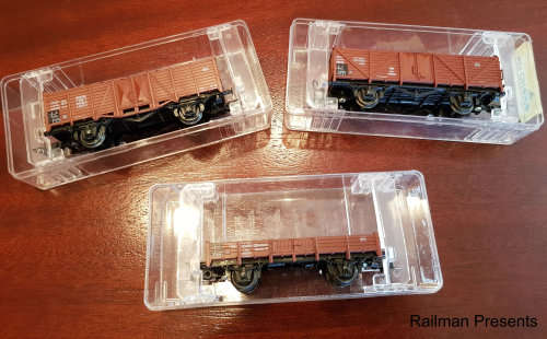 RAILROOM CLEAROUT - 3 x Roco Trucks - HO Scale (Job Lot)