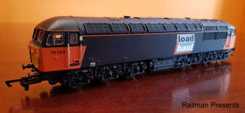 Hornby Co-Co R2416A Class 56 Diesel Loco 56083 - OO Scale