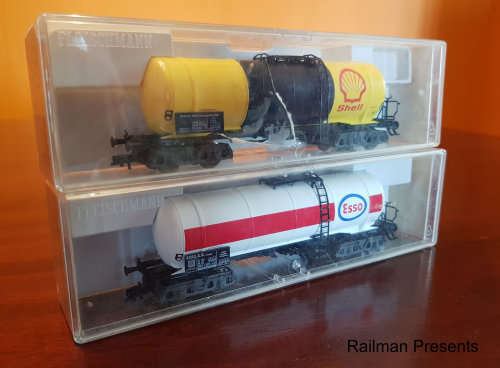Fleischmann Petrol Tankers - HO Scale (In Boxes)