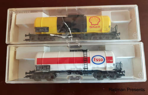 Fleischmann Petrol Tankers - HO Scale (In Boxes)