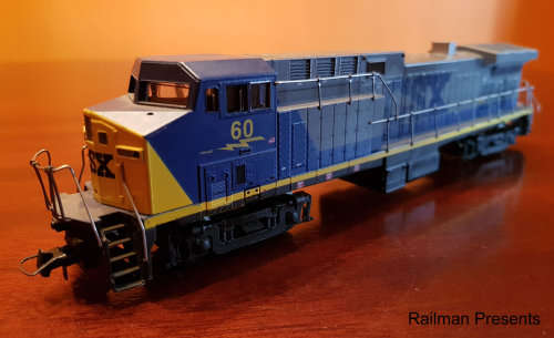 Frateshi CSX Diesel Loco - HO Scale