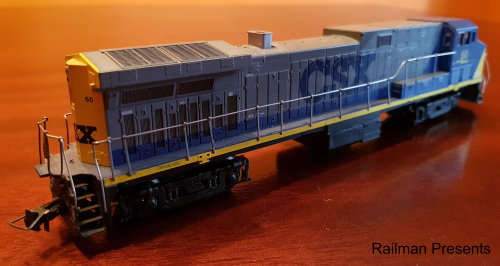 Frateshi CSX Diesel Loco - HO Scale