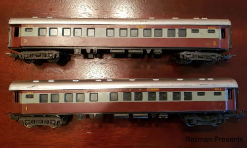 2 x Lima SAR Trans Karoo Coaches - HO Scale (Job Lot)