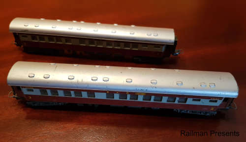 2 x Lima SAR Trans Karoo Coaches - HO Scale (Job Lot)