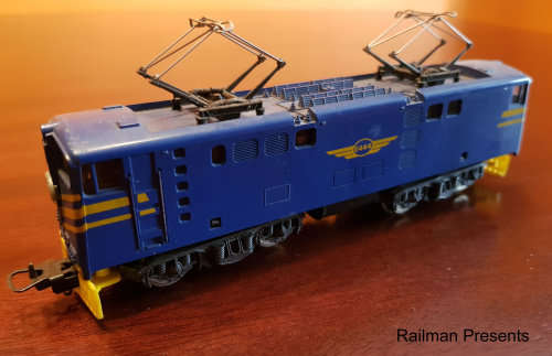 Lima Blue Train Power Loco - HO Scale