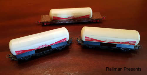 Lima Amonia SAR Tankers x 3 - HO Scale (Job Lot)