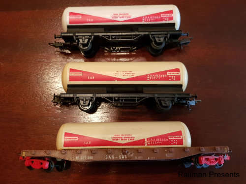 Lima Amonia SAR Tankers x 3 - HO Scale (Job Lot)