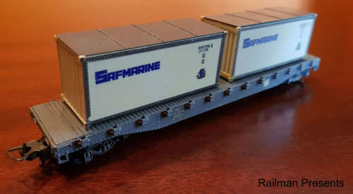 Lima 'Safmarine' Container truck - HO Scale