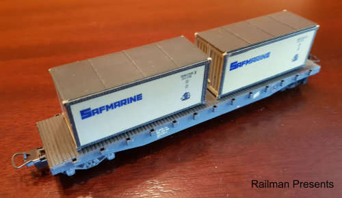 Lima 'Safmarine' Container truck - HO Scale