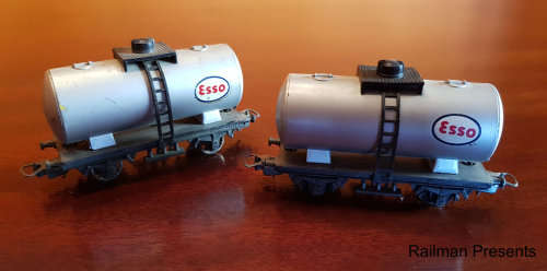 Lima 'Esso' Tankers - HO Scale (Job Lot)