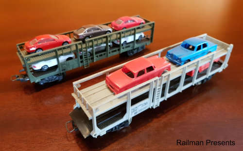 2 x Car Transporters - HO Scale (Job Lot)