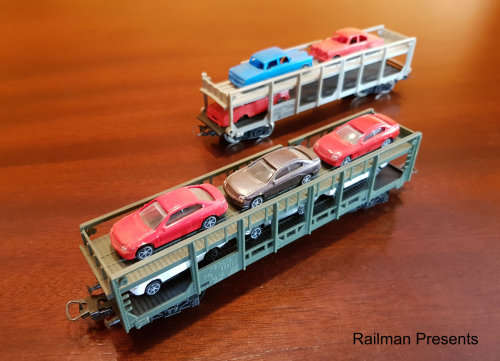 2 x Car Transporters - HO Scale (Job Lot)