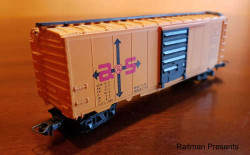 A&S Sliding door Van (Made in Austria) - HO Scale