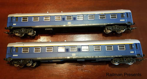 2 x Jouef DB Coaches - HO Scale