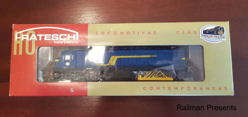 Frateschi Class 34 Blue (In Box) - HO Scale