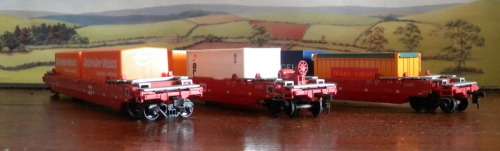 Job Lot - Low Bed Container Trucks x 3