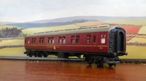 Vintage BR 2nd Class Sleeping Coach