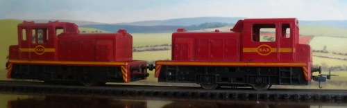 JOB LOT Lima -  Diesel Shunters x 2