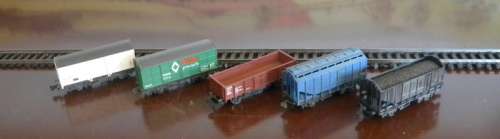 LAST AUCTION OF 2019!! - JOB LOT - N Gauge -  Trucks x 5