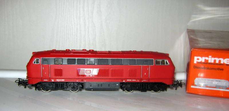 Primex - Marklin 309 DB Class - 218 Diesel - 3 rail  -  HO