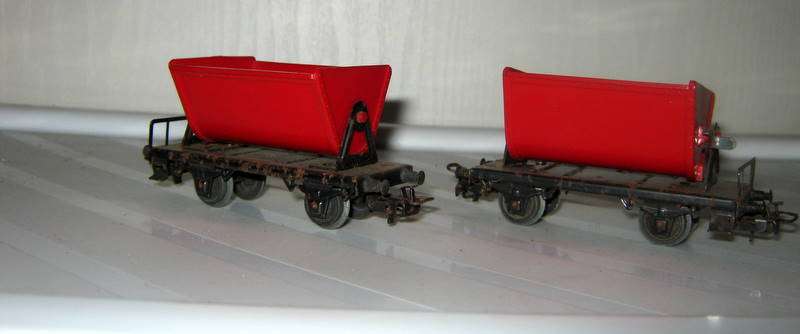 Job Lot. Marklin - Side TippingTtrucks - HO