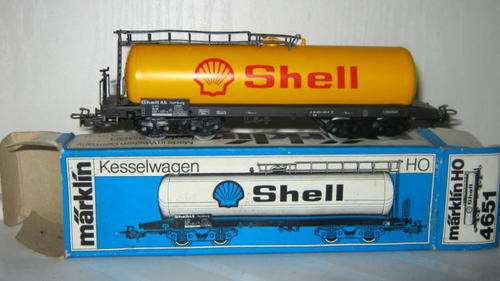 Marklin - Shell tanker no 4651- HO