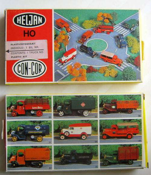Job Lot -Heljan -Pre War Vintage Truck Kits No 30 x 3 - HO