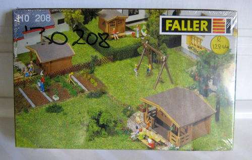 Faller -  Summer Houses x 3  no 130208 - HO