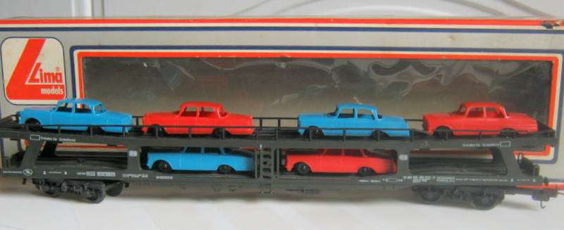 Lima - German  - DB Car Transporter -  HO