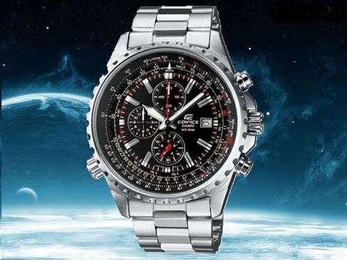 IN STOCK LOCALLY CASIO EDIFICE PILOT CHRONOGRAPH WATCH EF 527D 1AV