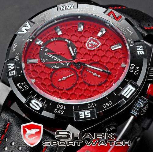 INTRODUCING NEW F1 INSPIRED SHARK SPORTSWATCH - 1ST TIME ON BIDORBUY.