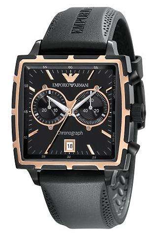 EMPORIO ARMANI BRAND NEW IN BOX AR0595 GENTS CHRONOGRAPH - RETAIL R5299.99