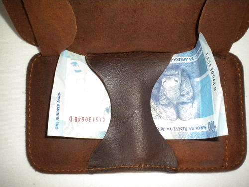 Mystery MAGIC Wallet, Choc brown Leather (secondhand)