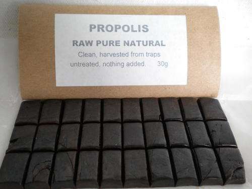 PROPOLIS in a slab, Raw Pure Natural 30g, Harvested from special traps.