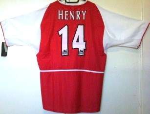 Arsenal Official Football Shirt (Tierre Henry)