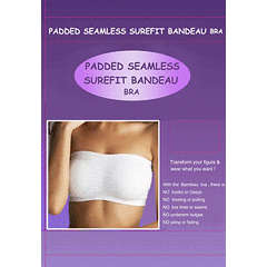 PADDED SEAMLESS BRA AS SEEN ON TV