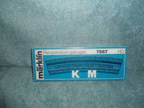 Marklin 7267 curved ramp for K&M track