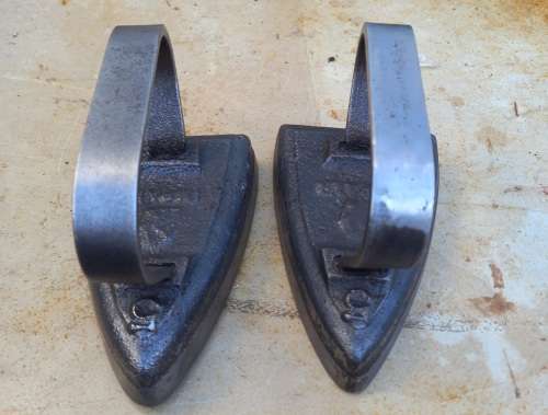 Antique clothes iron
