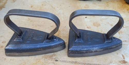 Antique clothes iron