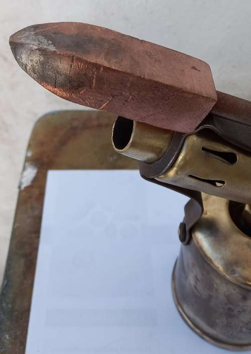 Vintage Primus Blowtorch with soldering iron