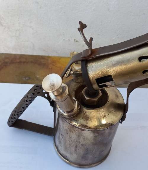 Vintage Primus Blowtorch with soldering iron