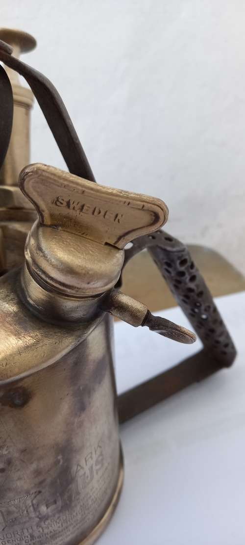 Vintage Primus Blowtorch with soldering iron