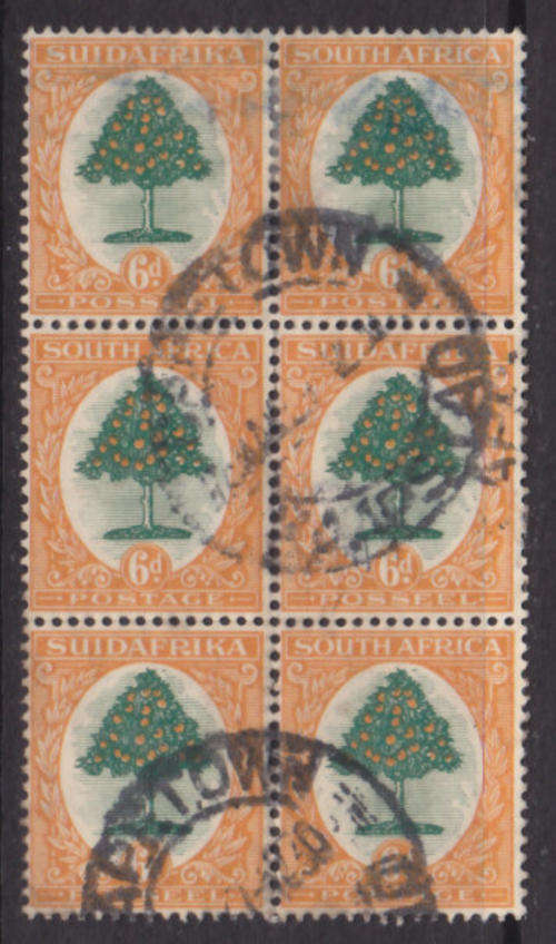 STAMP/S - AS PER SCAN - SOUTH AFRICA USED SACC 31L