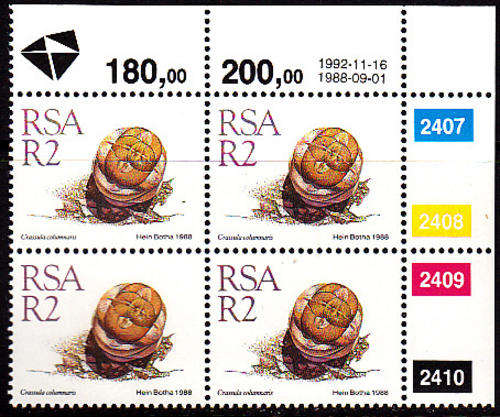 CONTROL BLOCK/S - AS PER SCAN - MNH - RSA