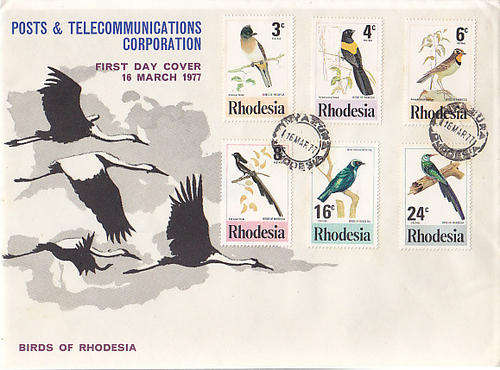 FDC - AS PER SCAN - RHODESIA